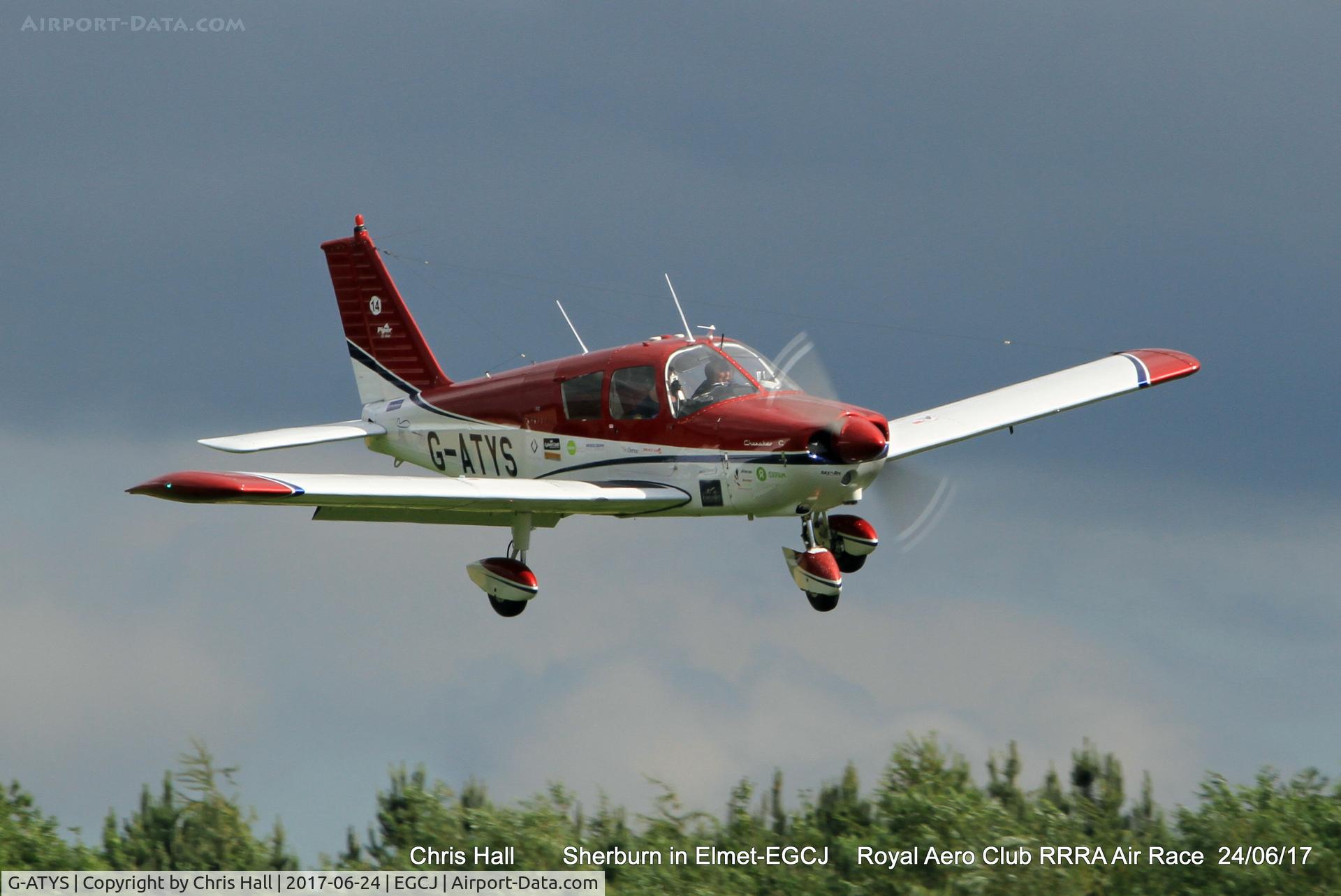 G-ATYS, 1966 Piper PA-28-180 Cherokee C/N 28-3296, Royal Aero Club RRRA Air Race