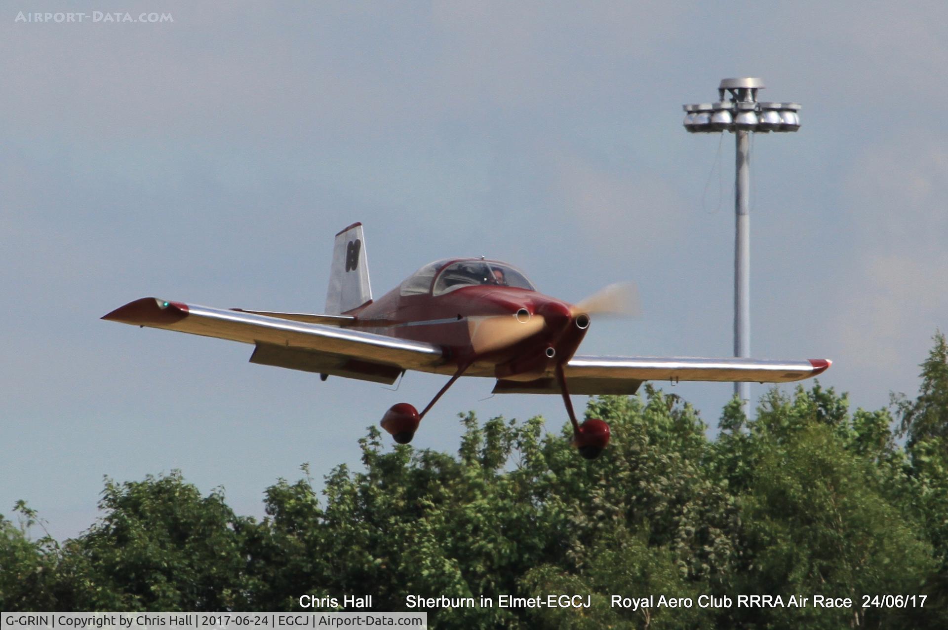 G-GRIN, 1999 Vans RV-6 C/N PFA 181-12409, Royal Aero Club RRRA Air Race