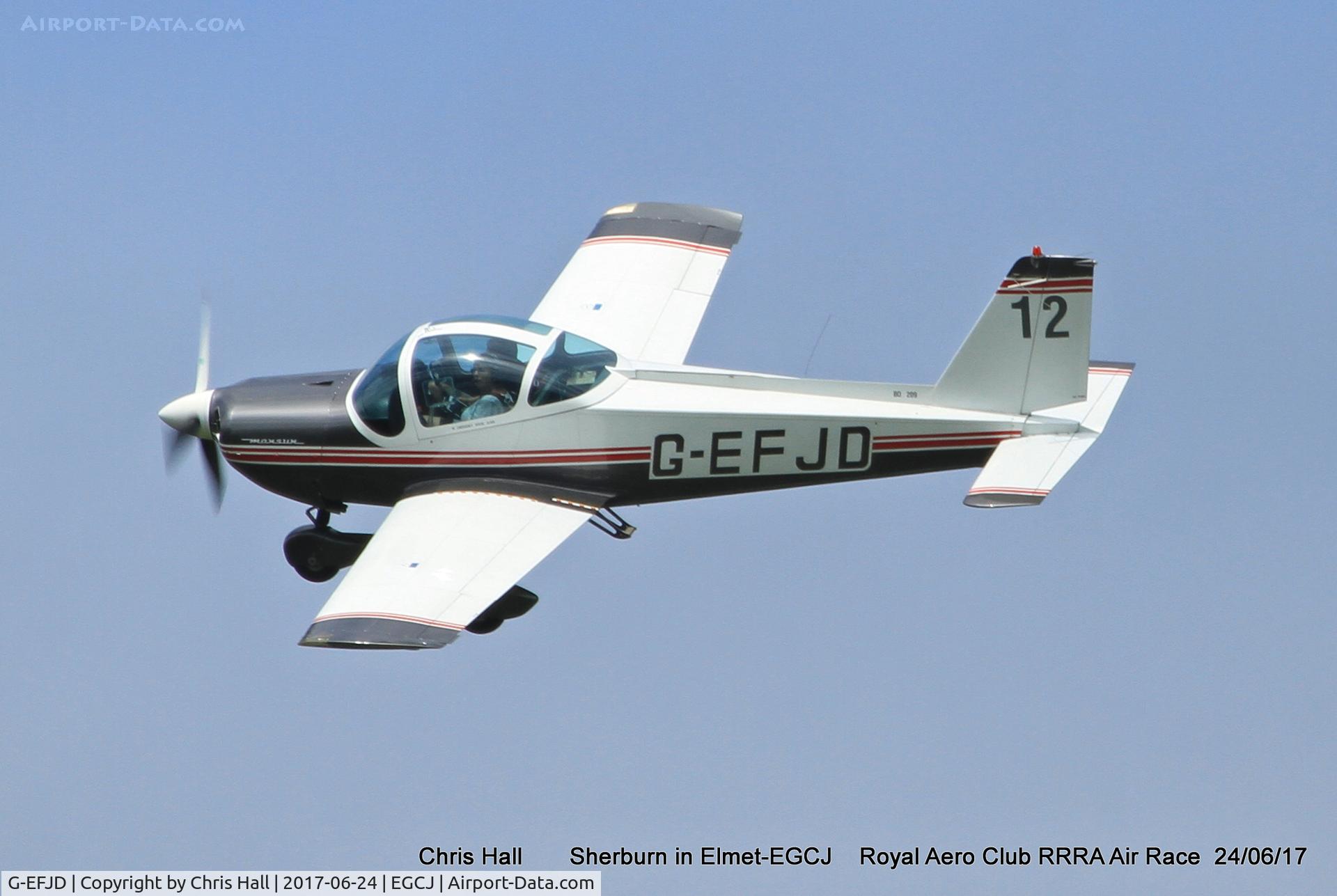 G-EFJD, 1971 Bolkow Bo-209C Monsun 160FV C/N 126, Royal Aero Club RRRA Air Race