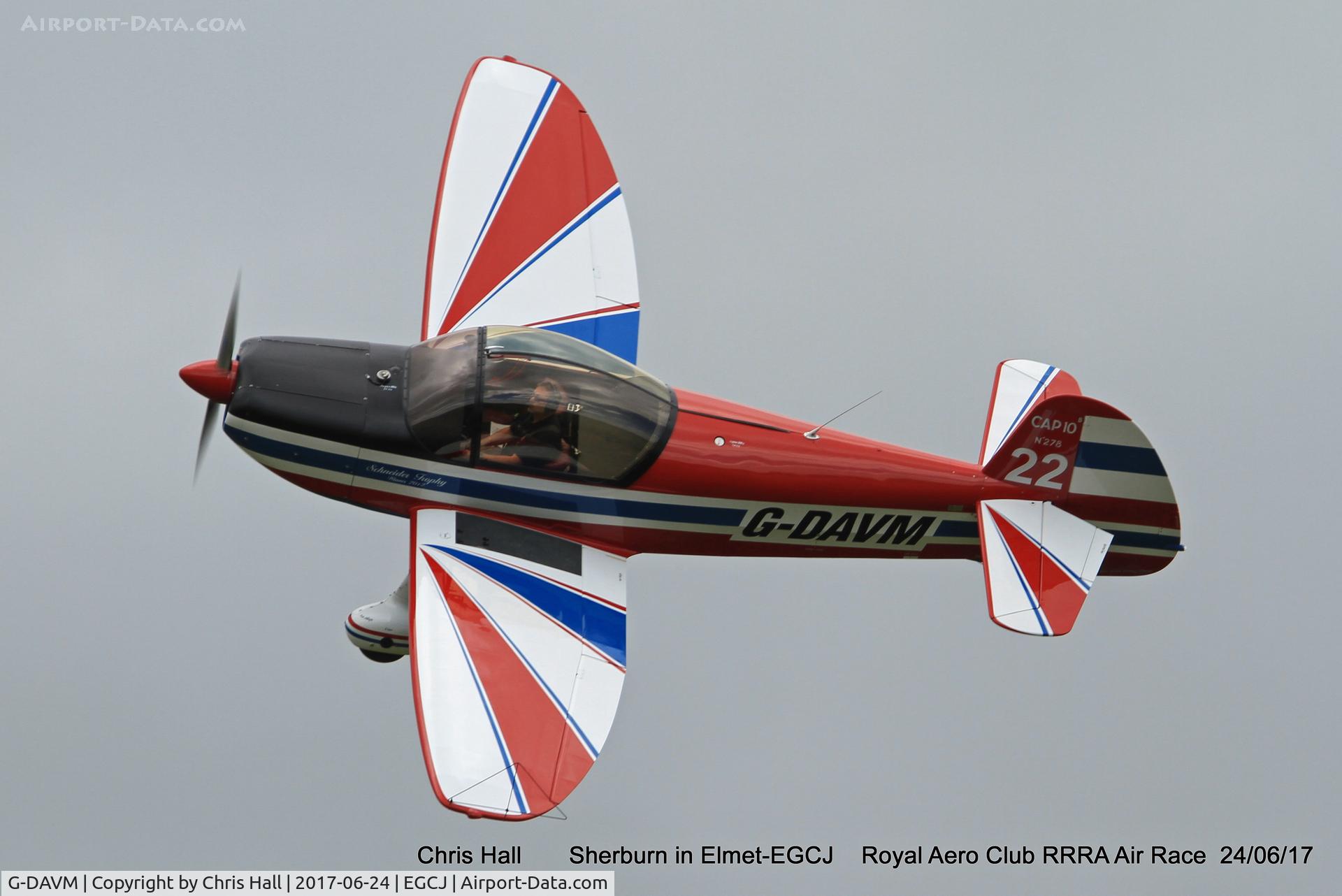 G-DAVM, 1998 Mudry CAP-10B C/N 278, Royal Aero Club RRRA Air Race