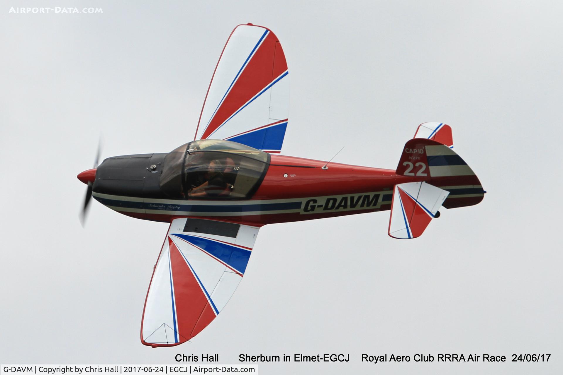 G-DAVM, 1998 Mudry CAP-10B C/N 278, Royal Aero Club RRRA Air Race