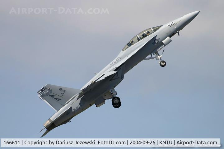 166611, Boeing F/A-18F Super Hornet C/N F104, F/A-18F Super Hornet 166611 AA-320 from VFA-103 