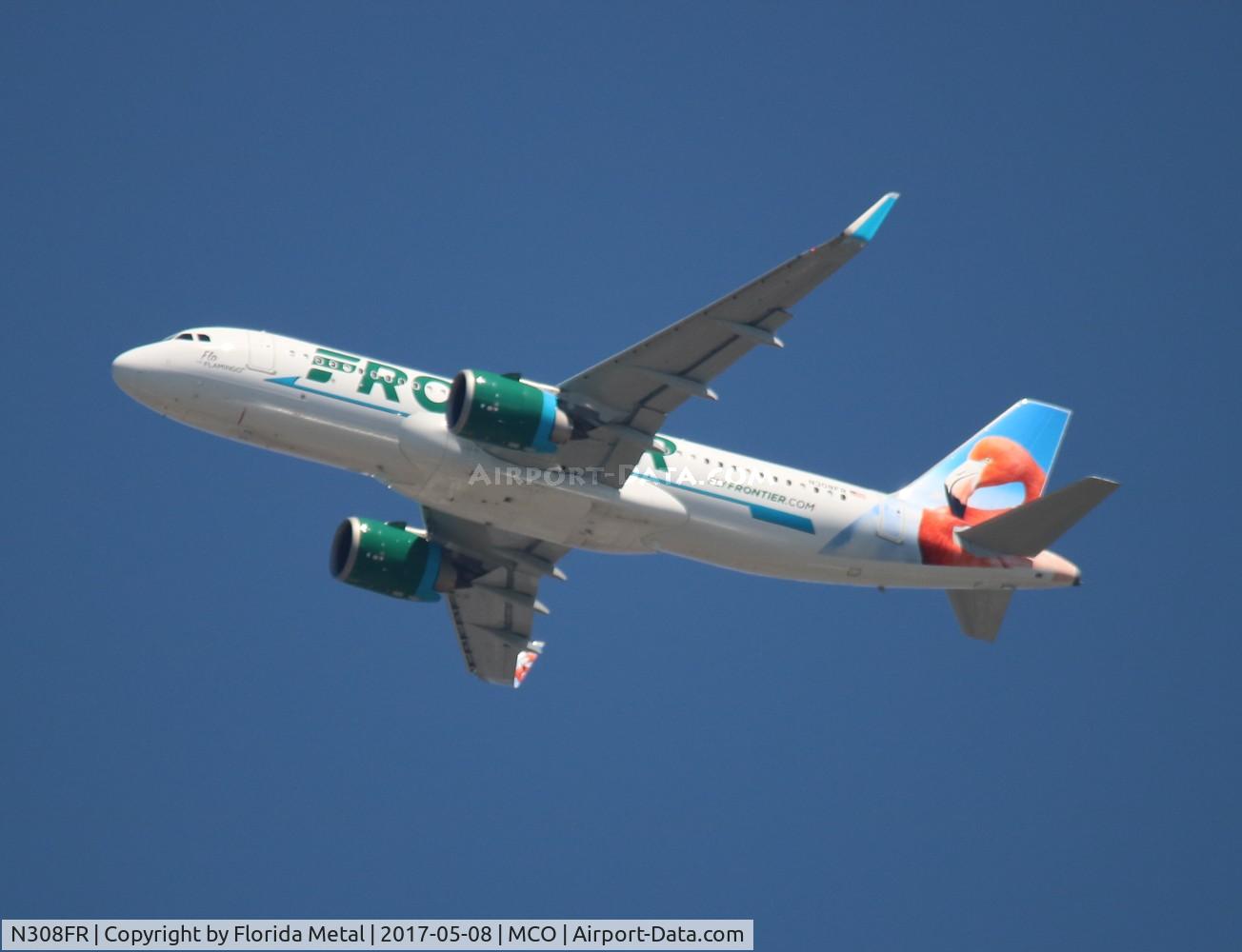 N308FR, 2017 Airbus A320-251N C/N 7538, Frontier