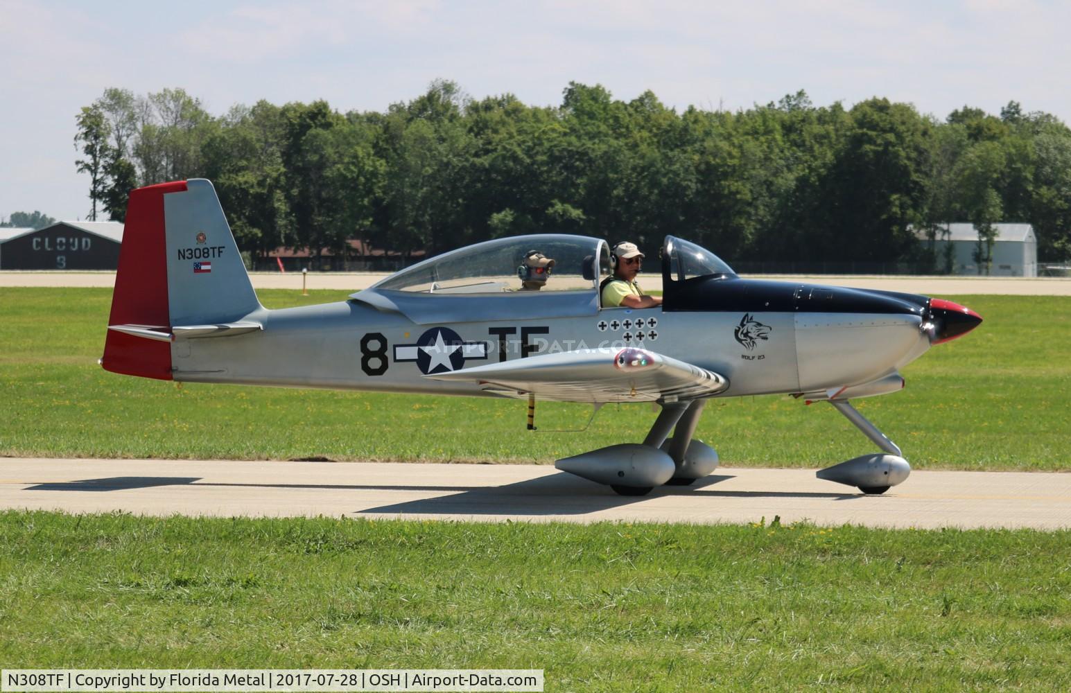 N308TF, Vans RV-8A C/N 82649, Vans RV-8A