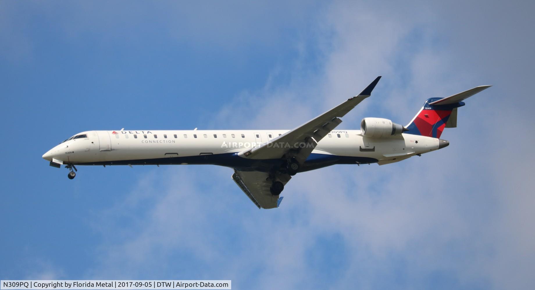 N309PQ, 2014 Bombardier CRJ-900LR (CL-600-2D24) C/N 15309, Delta Connection