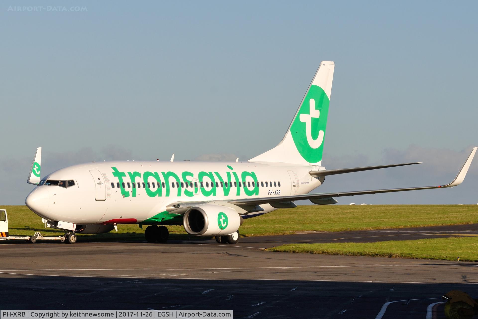 PH-XRB, 2003 Boeing 737-7K2 C/N 28256, Removed from spray shop with later colour scheme.