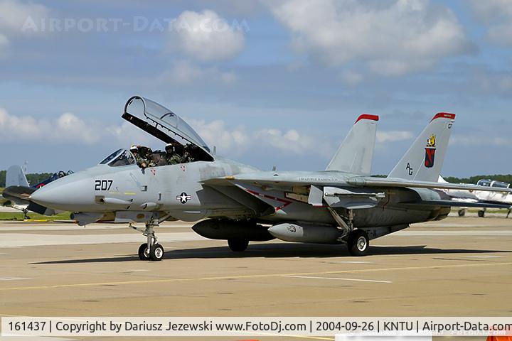 161437, Grumman F-14B Tomcat Tomcat C/N 447/KB-15, F-14B Tomcat 161437 AG-207 from VFA-11 