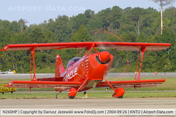 N260HP, 2010 Aviat Pitts S-1S C/N 0001, Aviat Pitts S-1S  C/N 0001 (N260HP), N260HP