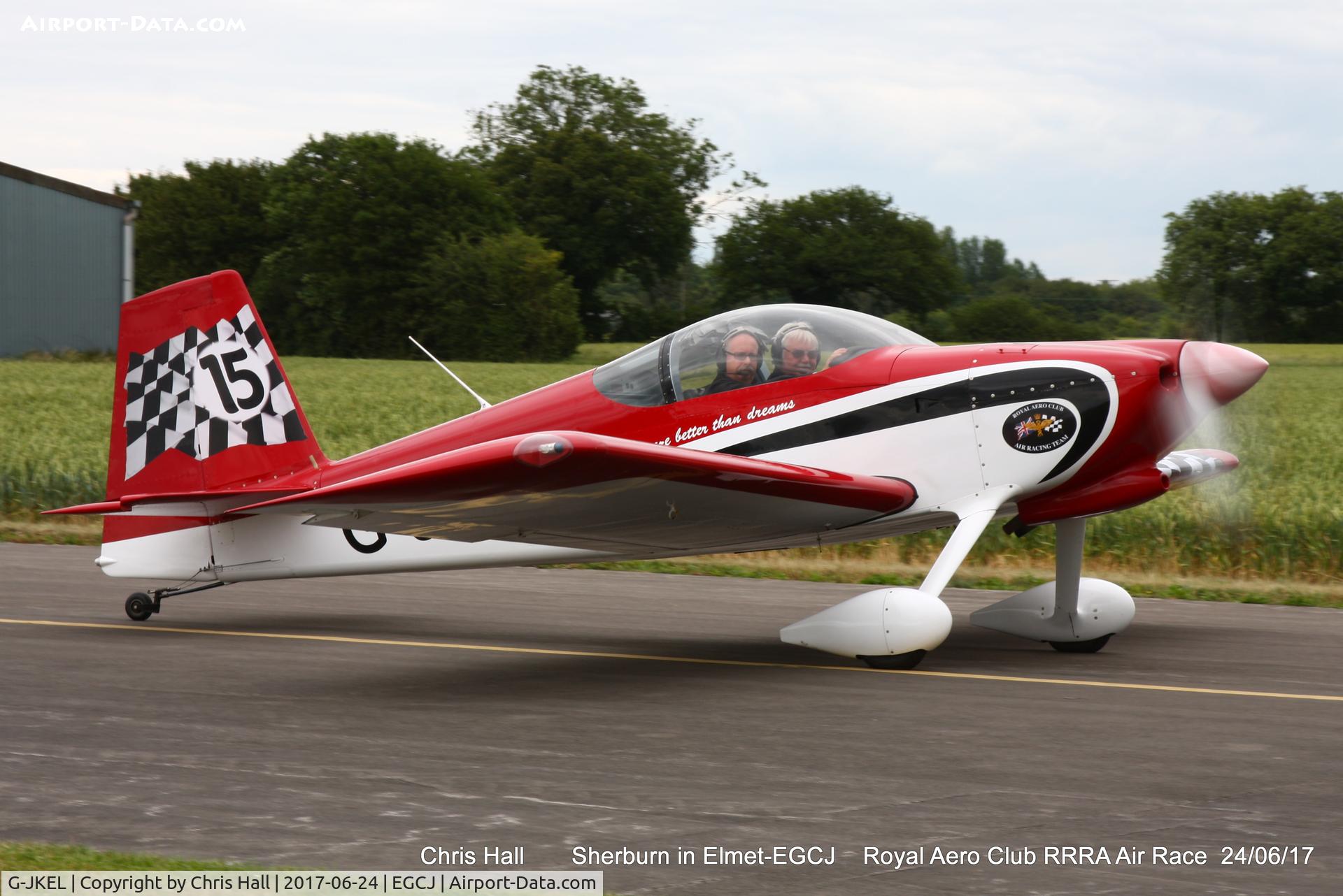 G-JKEL, 2010 Vans RV-7 C/N PFA 323-14170, Royal Aero Club RRRA Air Race