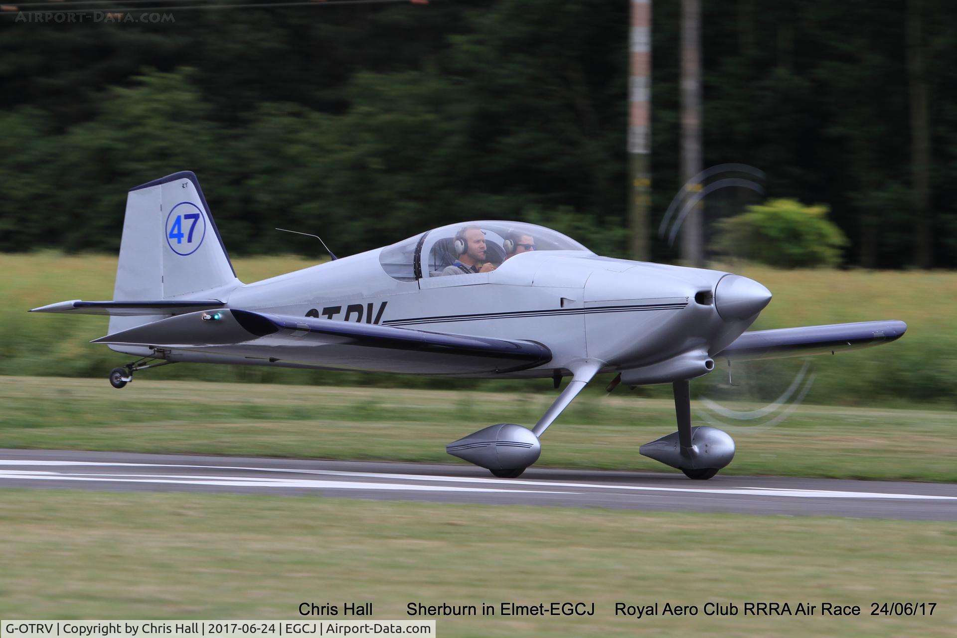 G-OTRV, 1999 Vans RV-6 C/N PFA 181-13302, Royal Aero Club RRRA Air Race