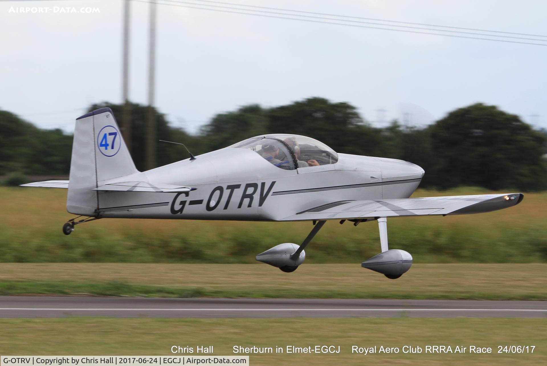 G-OTRV, 1999 Vans RV-6 C/N PFA 181-13302, Royal Aero Club RRRA Air Race