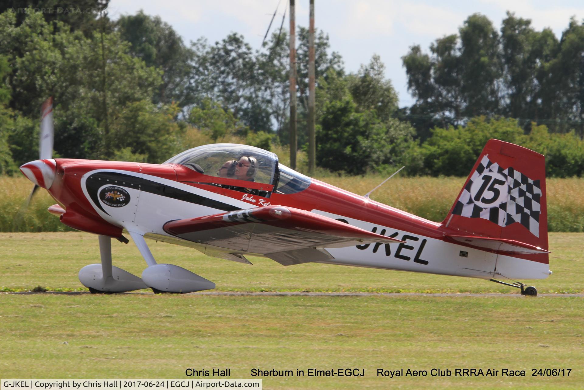 G-JKEL, 2010 Vans RV-7 C/N PFA 323-14170, Royal Aero Club RRRA Air Race