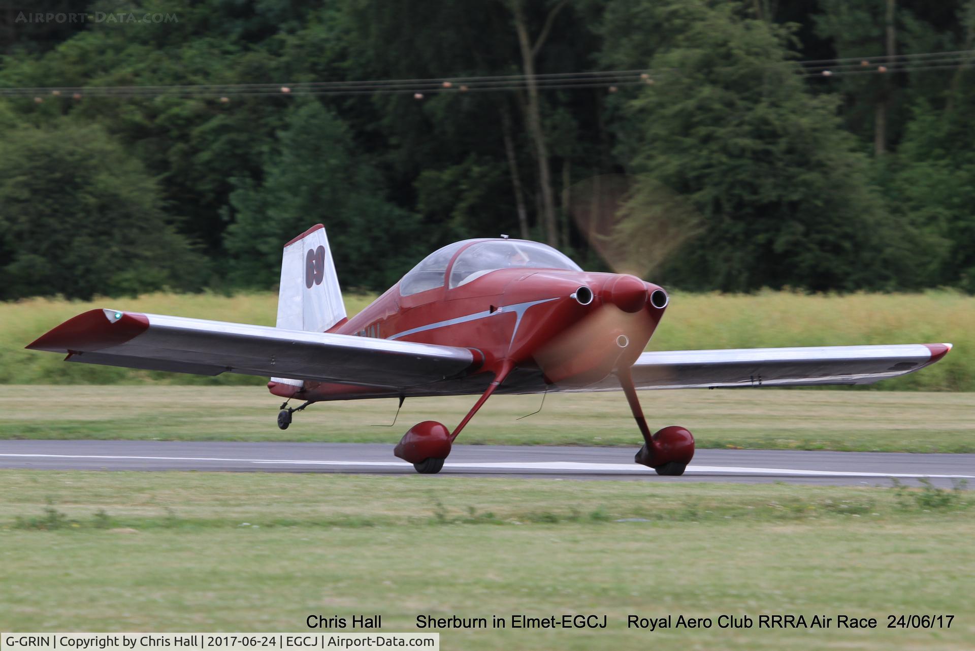 G-GRIN, 1999 Vans RV-6 C/N PFA 181-12409, Royal Aero Club RRRA Air Race