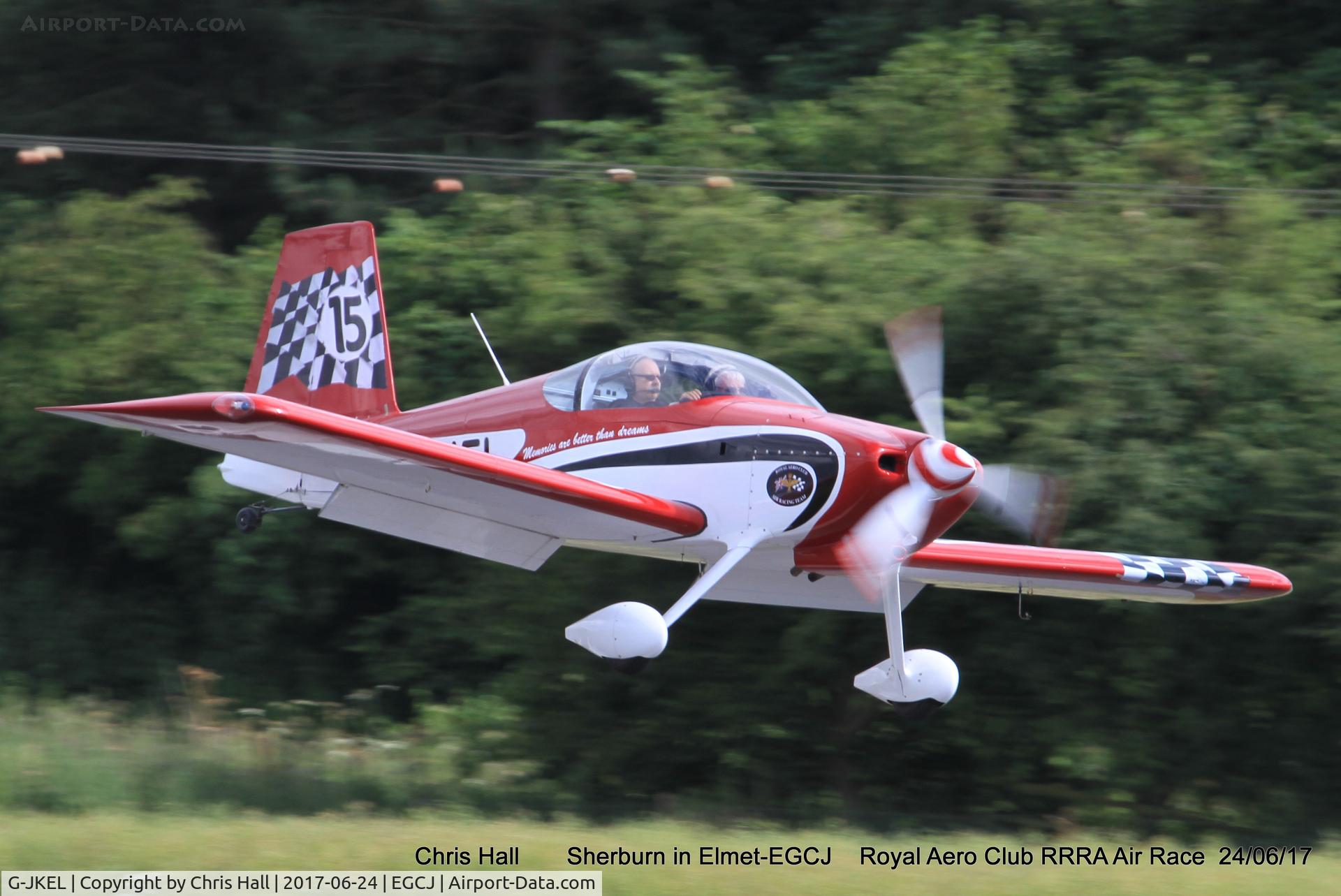 G-JKEL, 2010 Vans RV-7 C/N PFA 323-14170, Royal Aero Club RRRA Air Race