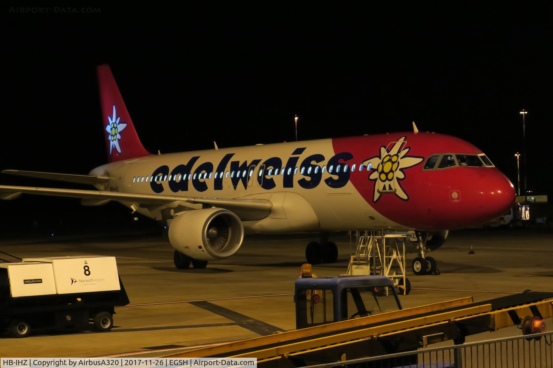HB-IHZ, 1999 Airbus A320-214 C/N 1026, Arriving for work with Air Livery