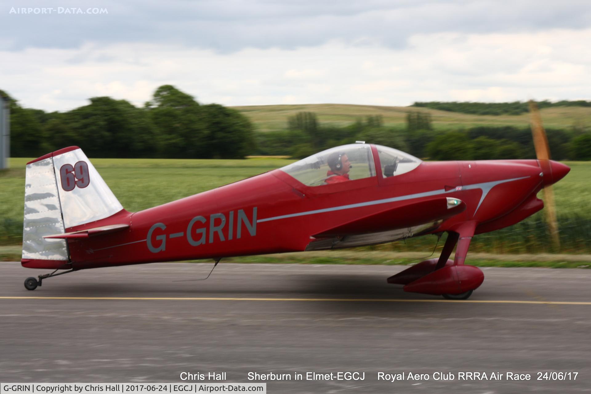 G-GRIN, 1999 Vans RV-6 C/N PFA 181-12409, Royal Aero Club RRRA Air Race