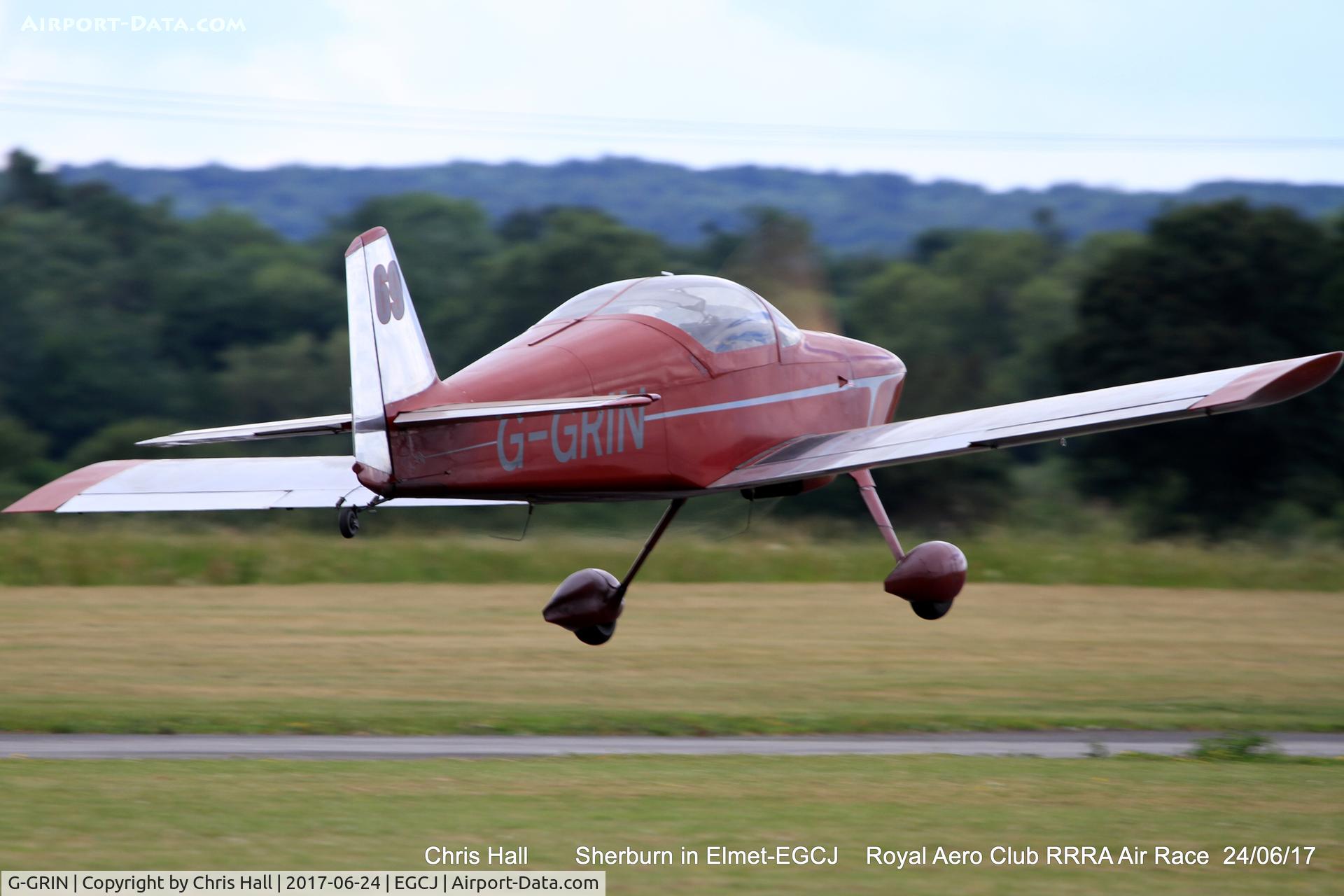 G-GRIN, 1999 Vans RV-6 C/N PFA 181-12409, Royal Aero Club RRRA Air Race