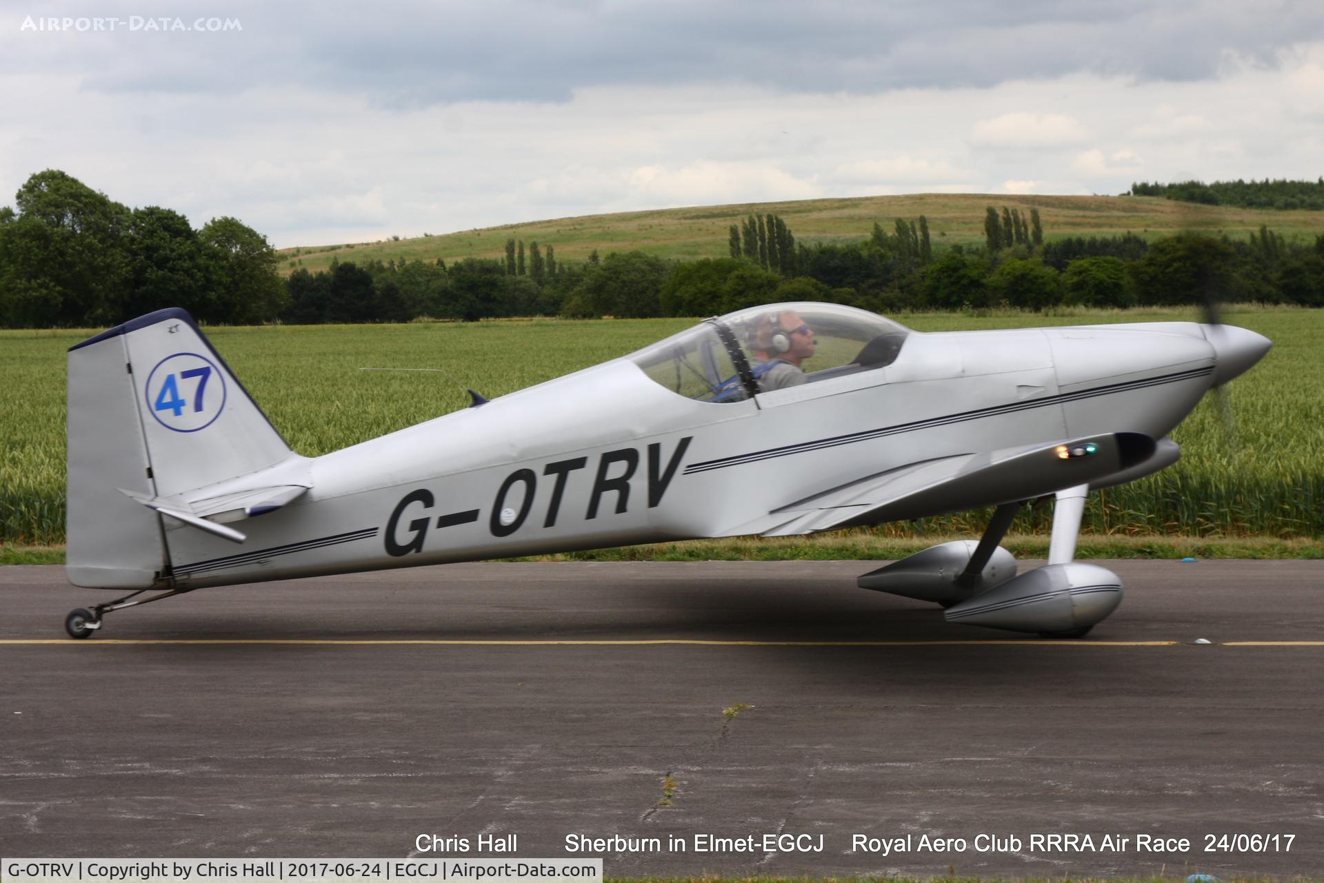 G-OTRV, 1999 Vans RV-6 C/N PFA 181-13302, Royal Aero Club RRRA Air Race