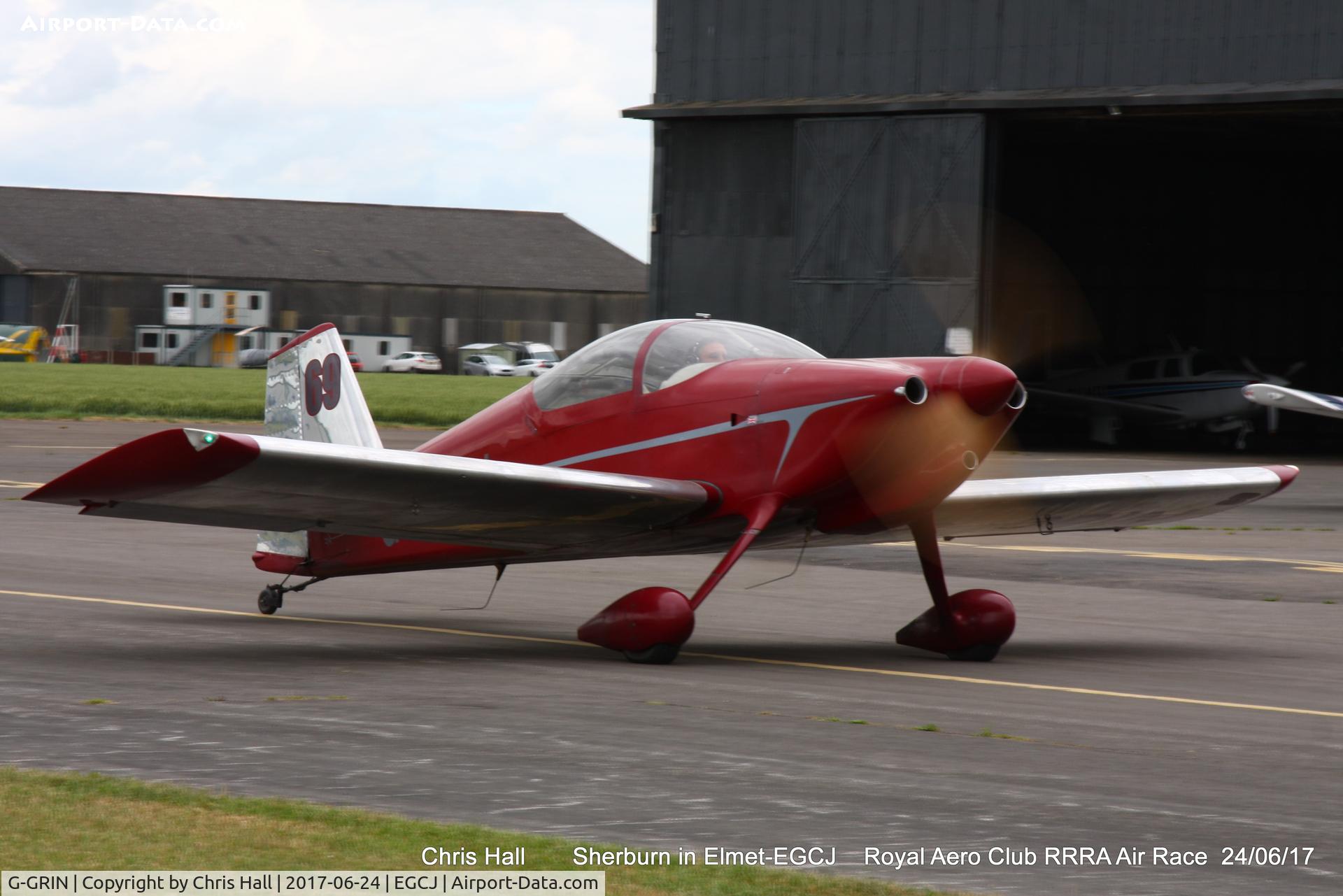 G-GRIN, 1999 Vans RV-6 C/N PFA 181-12409, Royal Aero Club RRRA Air Race