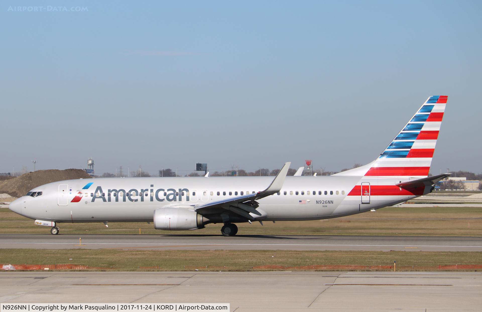 N926NN, 2013 Boeing 737-823 C/N 33321, Boeing 737-800