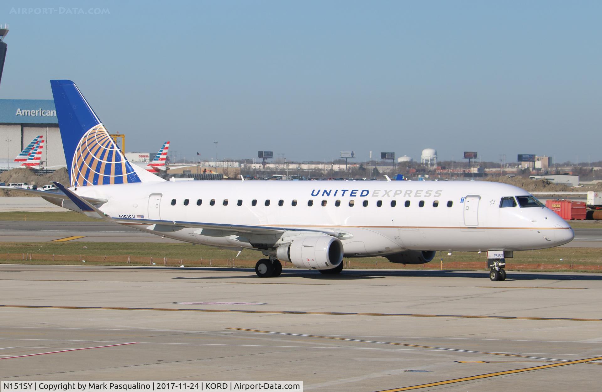 N151SY, 2015 Embraer 175LR (ERJ-170-200LR) C/N 17000503, ERJ 170-200 LR