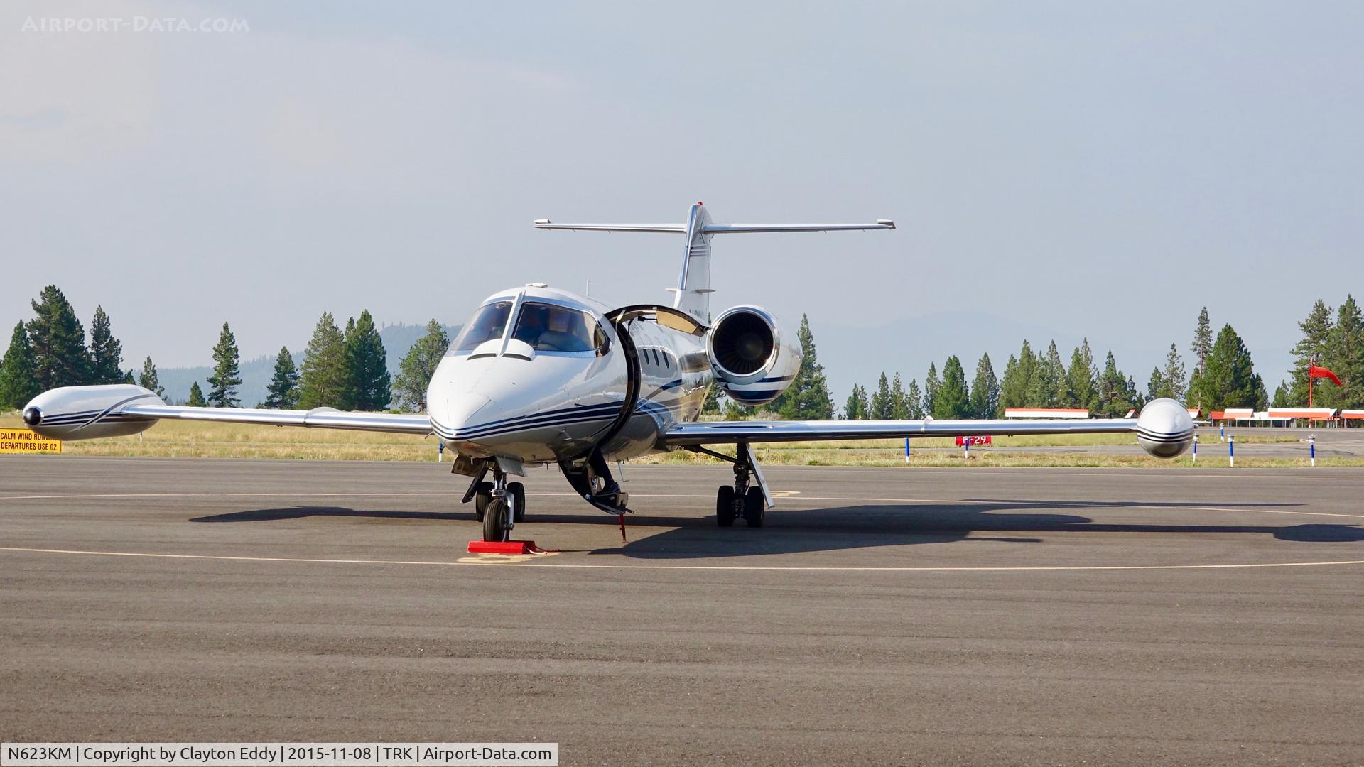 N623KM, 1980 Gates Learjet 35A C/N 307, Truckee Airport 2015.