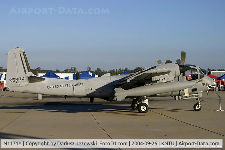 N1171Y, 1962 Grumman OV-1D Mohawk C/N 33B, Grumman OV-1D Mohawk  C/N 33B, N1171Y