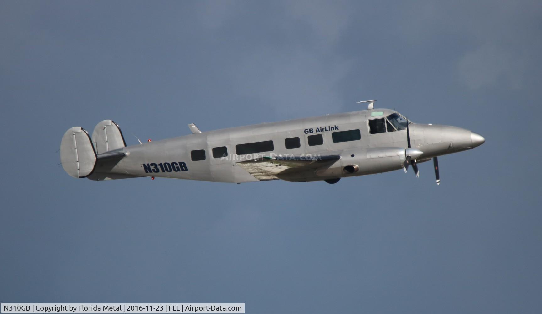 N310GB, 1954 Beech C-45H Expeditor C/N AF-856, GB Airlink