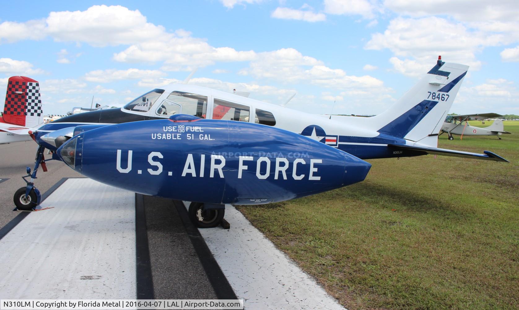 N310LM, 1960 Cessna 310D C/N 39086, Cessna U-3