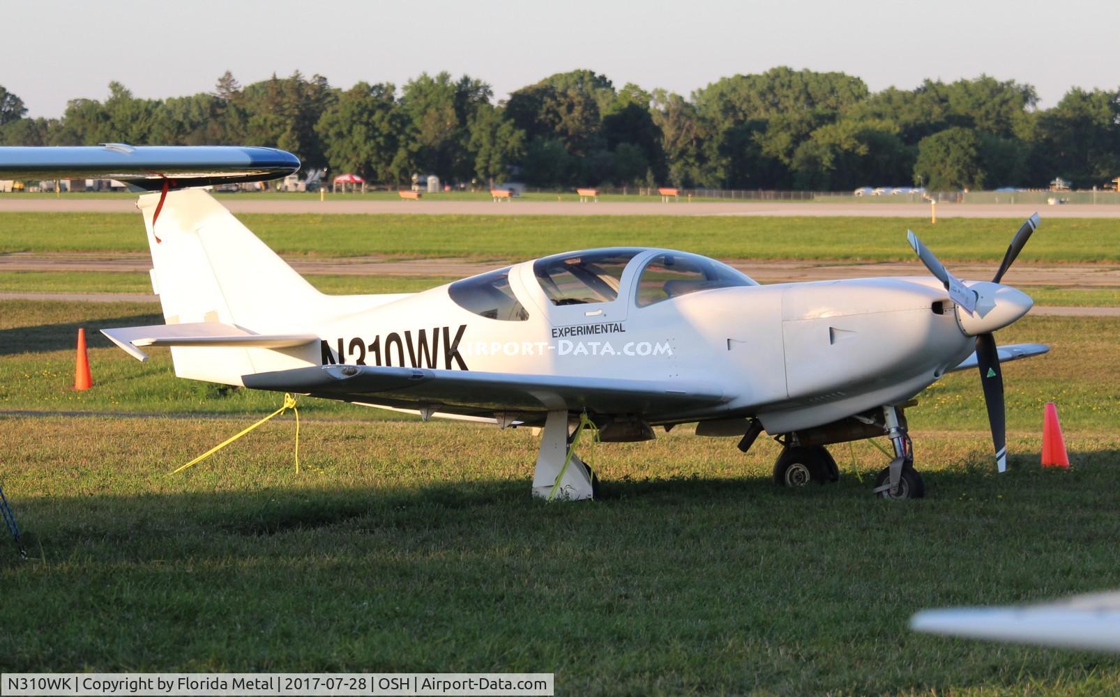 N310WK, 2016 Stoddard-Hamilton Glasair I RG C/N 791, Glasair 1RG