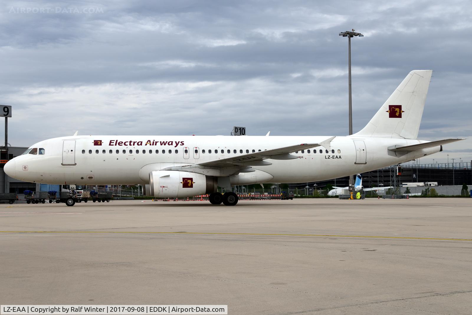 LZ-EAA, 1993 Airbus A320-231 C/N 424, Airbus A320-231 - Electra Airways - 424 - LZEAA - 08.09.2017 - CGN