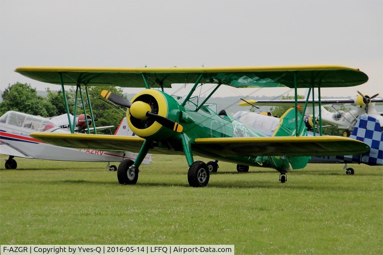 F-AZGR, Boeing N2S-3 Kaydet (B75N1) C/N 75-2650, Boeing N2S-3 Kaydet (B75N1), Static display, La Ferté-Alais airfield (LFFQ) Airshow 2016