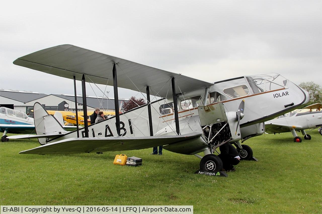 EI-ABI, 1936 De Havilland DH-84 Dragon 2 C/N 6105, De Havilland DH-84 Dragon 2, Static park, La Ferté-Alais airfield (LFFQ) Air show 2016