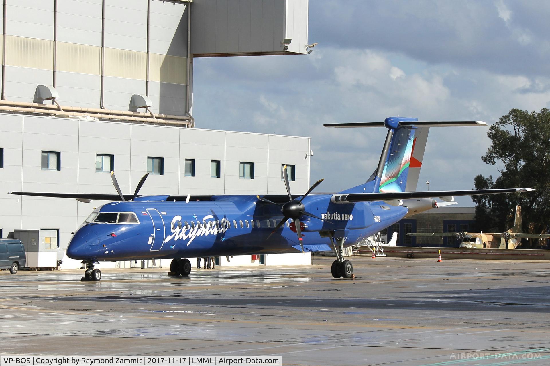VP-BOS, 2007 De Havilland Canada DHC-8-402Q Dash 8 C/N 4159, De Havilland DHC-8 VP-BOS Yakutia Airlines