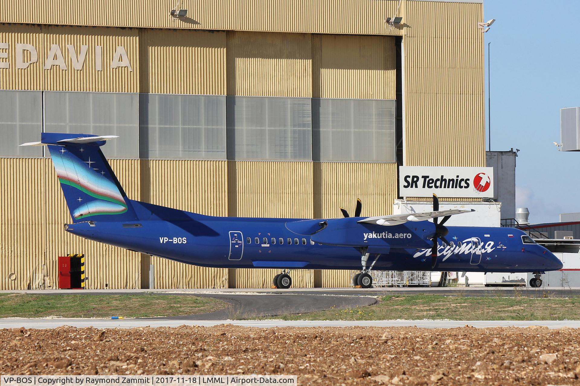 VP-BOS, 2007 De Havilland Canada DHC-8-402Q Dash 8 C/N 4159, De Havilland DHC-8 VP-BOS Yakutia Airlines