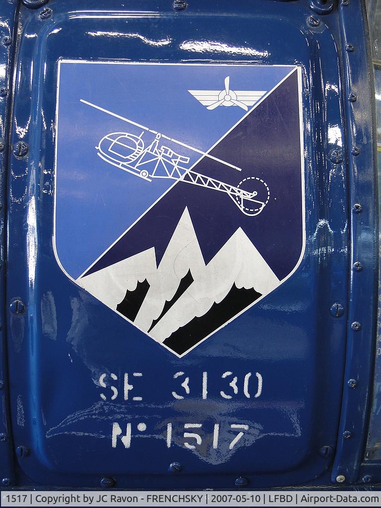 1517, Sud SE-3130 Alouette II C/N 1517, Alouette II - 1517/JAY - France/Gendarmerie