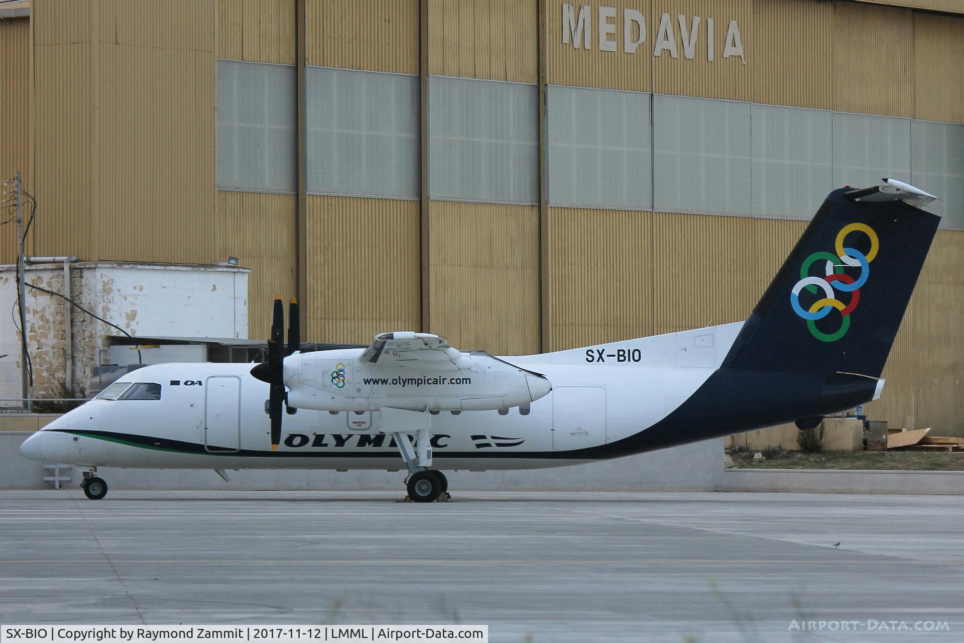 SX-BIO, 1992 De Havilland Canada DHC-8-102 Dash 8 C/N 330, De Havilland DHC-8 SX-BIO Olympic Airlines