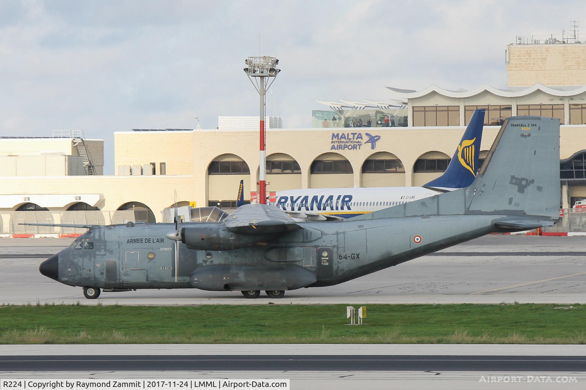 R224, Transall C-160R C/N 227, Transall C-160R R224/64-GX French Air Force