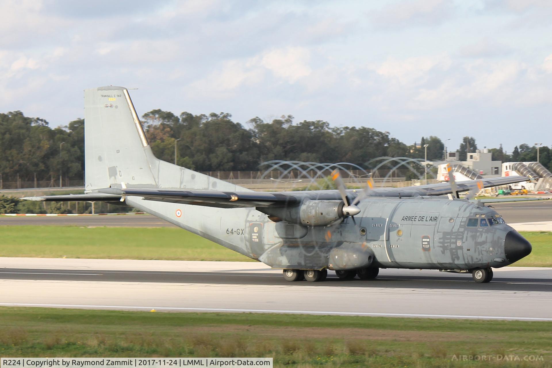 R224, Transall C-160R C/N 227, Transall C160 R224/64-GX French Air force