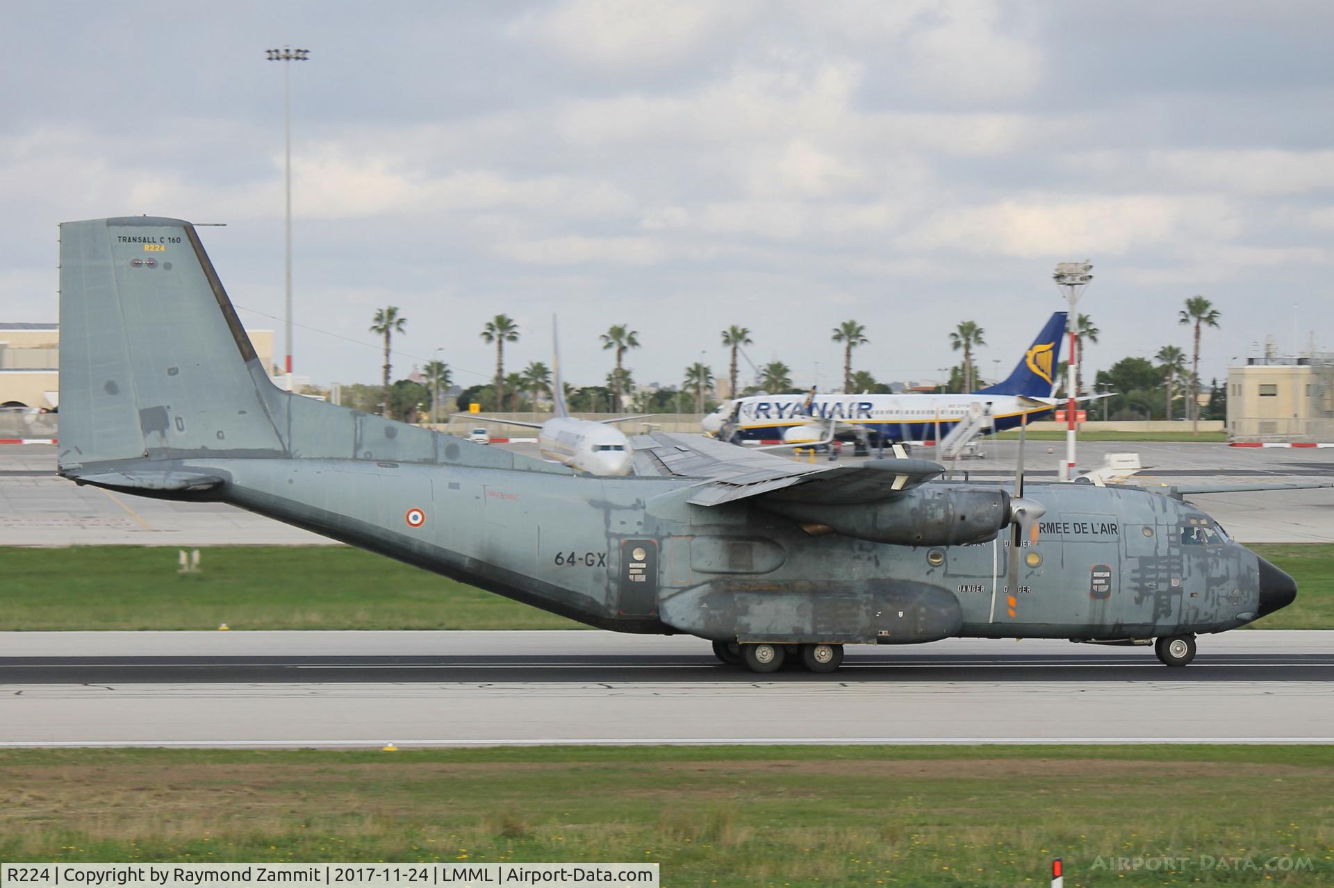 R224, Transall C-160R C/N 227, Transall C160 R224/64-GX French Air Force