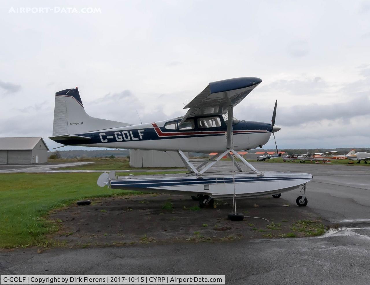 C-GOLF, 1974 Cessna A185F Skywagon 185 C/N 18502493, Parked at the Carp Airport.