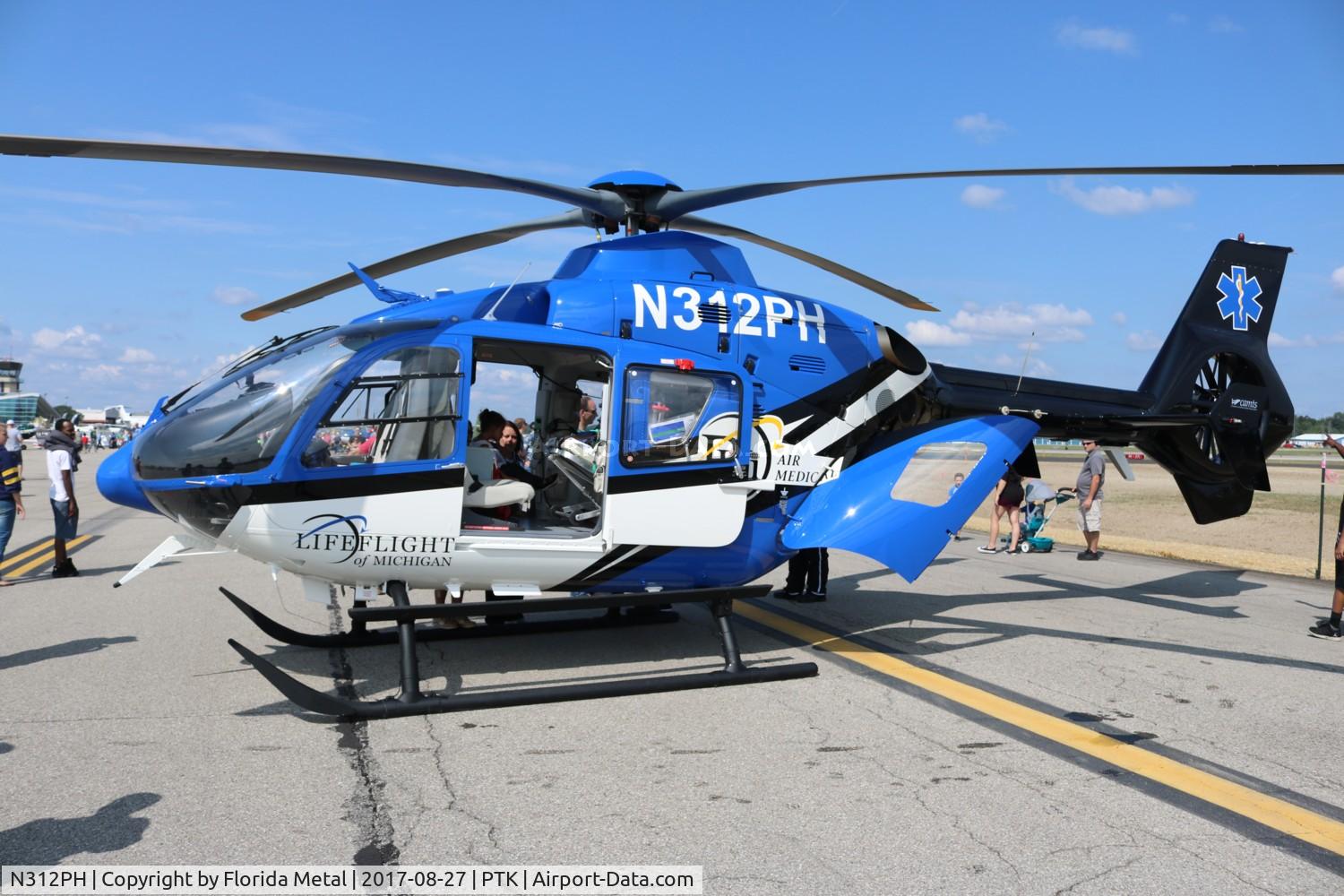 N312PH, 2005 Eurocopter EC-135P-2 C/N 404, LifeFlight of Michigan, formerly Beaumont Hospital