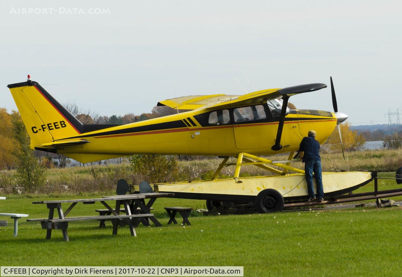 C-FEEB, 1961 Cessna 172B C/N 17248181, Just arrived.