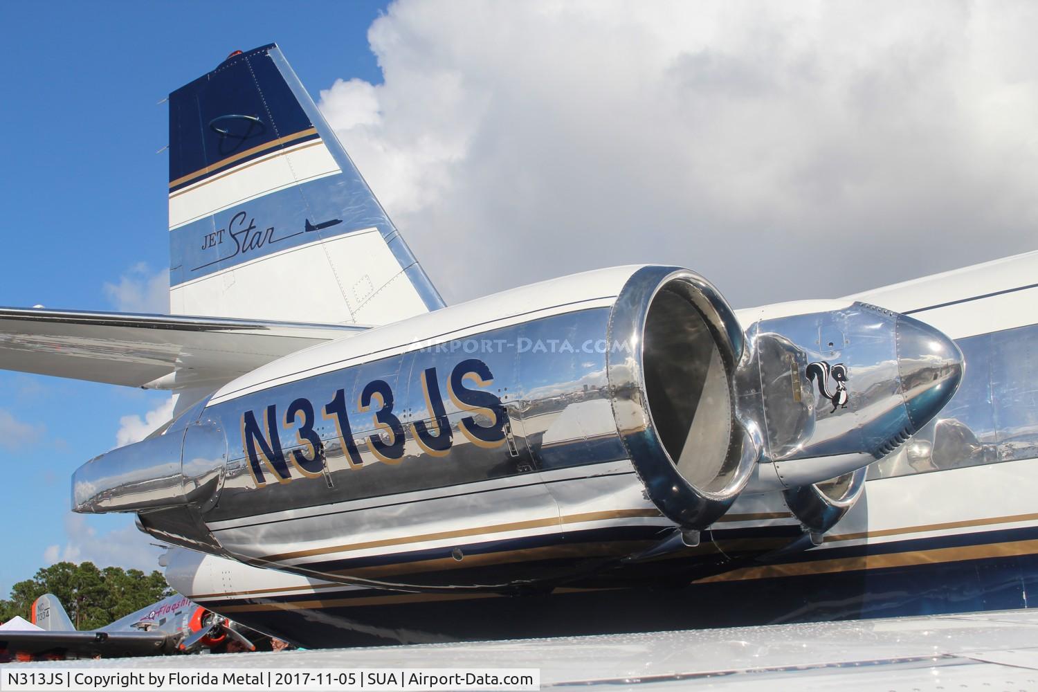 N313JS, 1966 Lockheed L-1329 JetStar 731 C/N 5086, Jetstar