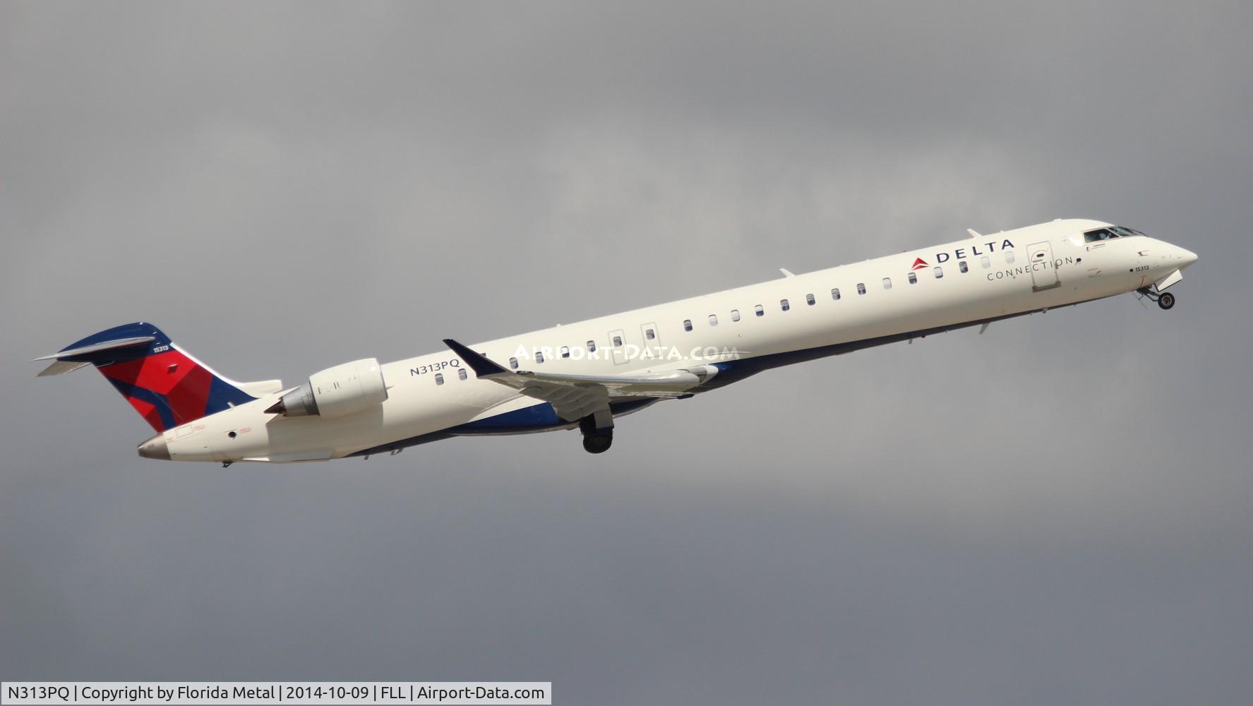 N313PQ, 2014 Bombardier CRJ-900 (CL-600-2D24) C/N 15313, Delta Connection