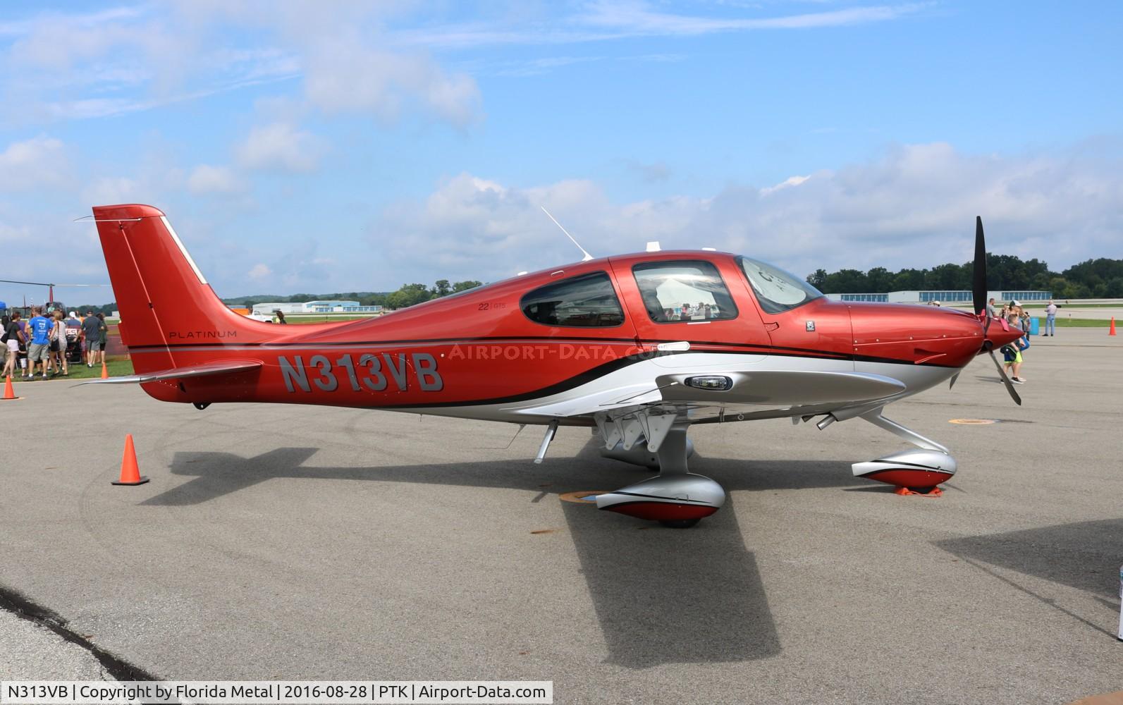 N313VB, 2016 Cirrus SR22 C/N 4361, This Cirrus was only a week old at the time