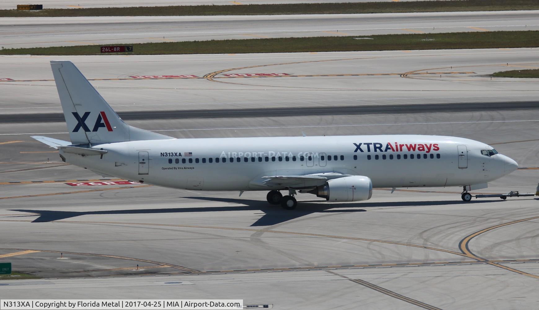 N313XA, 1991 Boeing 737-484 C/N 25313, Xtra 737-400