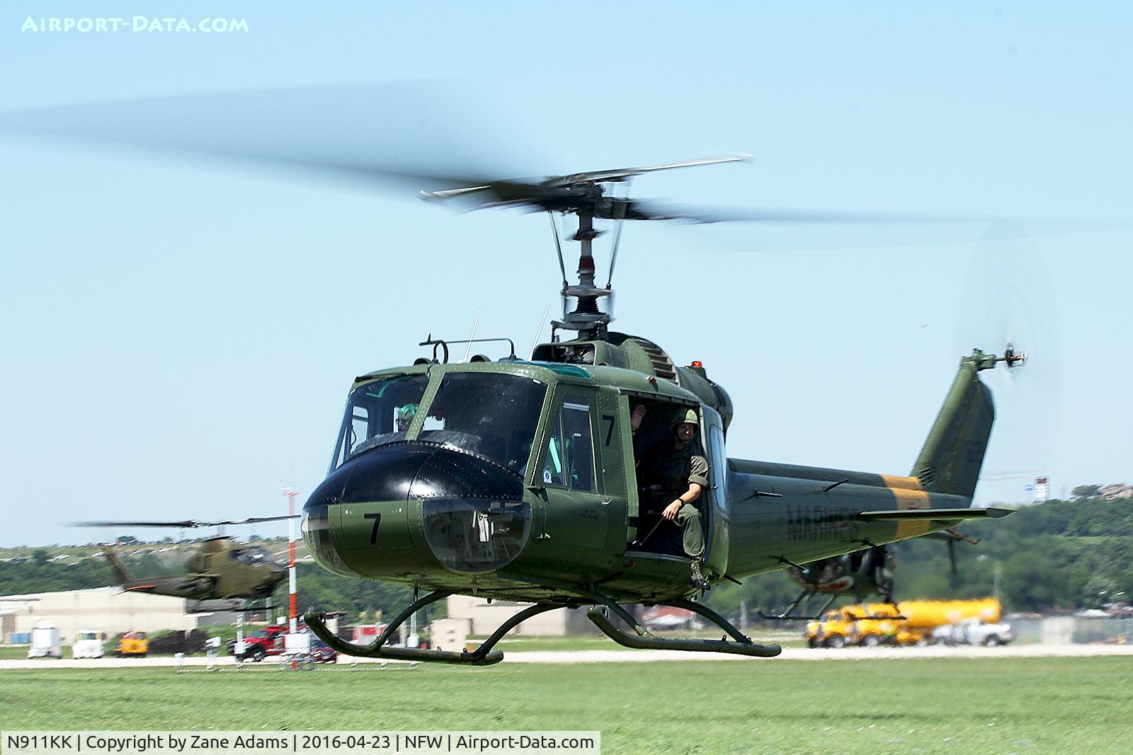 N911KK, 1966 Bell UH-1E Iroquois C/N 153762/6128, At the 2016 Air Power Expo - NAS Fort Worth