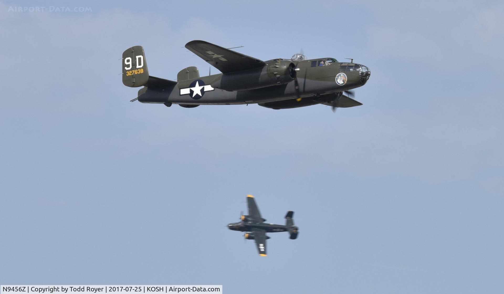 N9456Z, 1943 North American TB-25N Mitchell C/N 108-33214, Airventure 2017