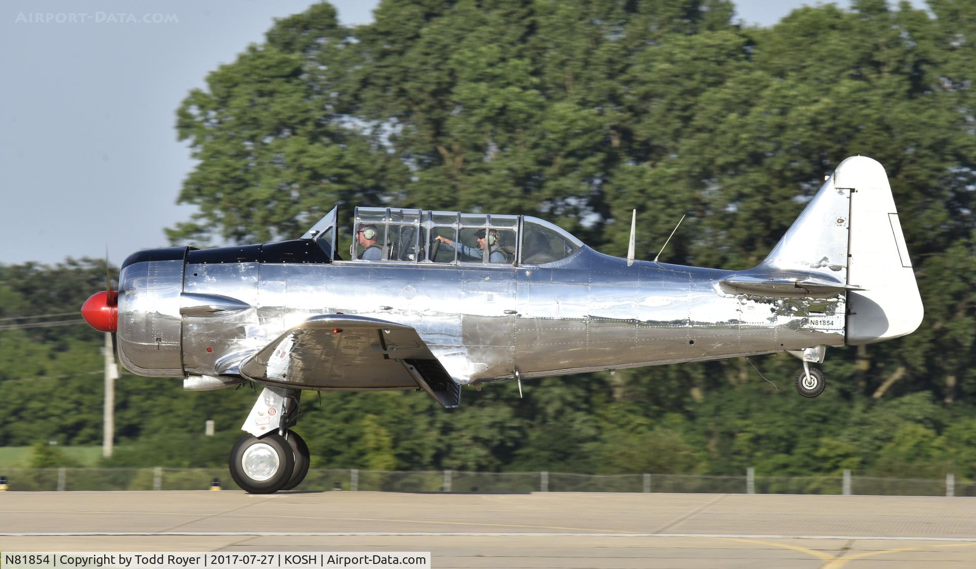N81854, 1944 North American AT-6F C/N 121-42579 (44-81857), Airventure 2017
